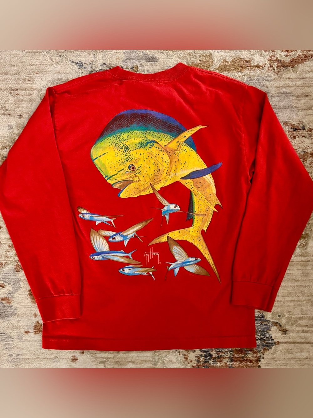 Guy Harvey Boys Long Sleeve Tee